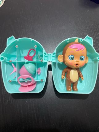 Muñeca Bebé Llorón con Accesorios