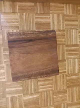 Taburete de madera estilo victoriano