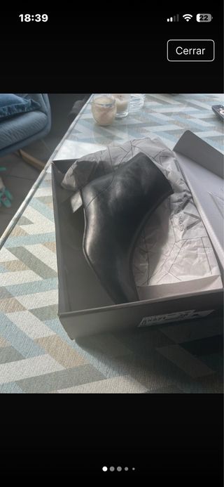 Botas negras de tacón