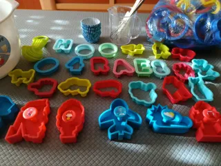 Set Cortadores Galletas Plástico