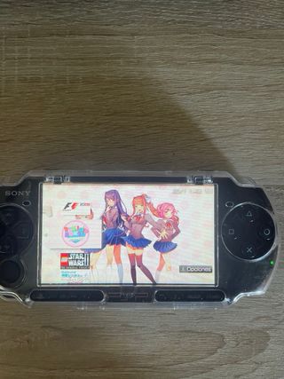 PSP 3000 Sony con UMD y tarjeta