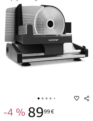 Cortafiambres Nutrichef