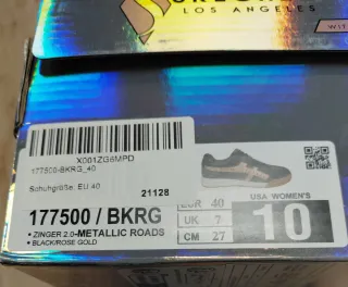 Zapatillas Skechers Mujer Zinger Metallic Roads