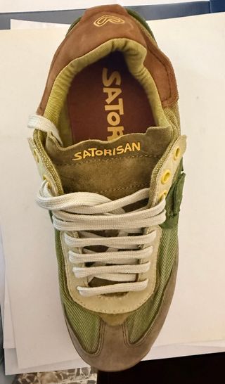 Satorisan Sneakers Pelle e Tessuto