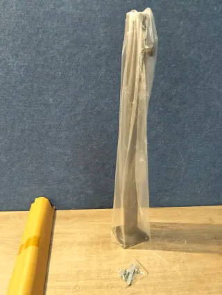 Sombrilla, Acero poliéster, Gris Oscuro, 3 m