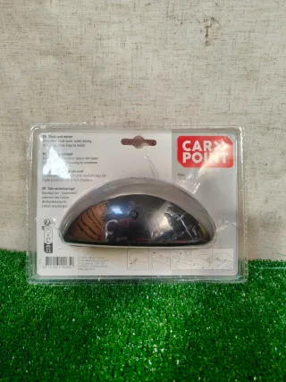 Retrovisor Negro Ovalado