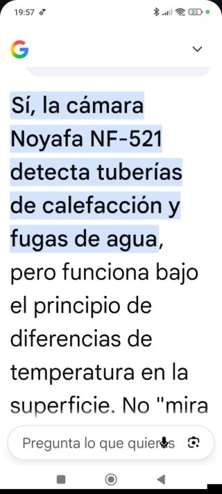 Cámara Térmica NF-521 Nueva