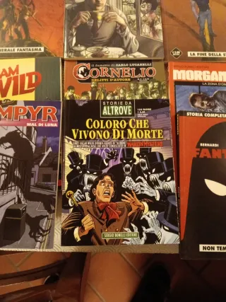 Fumetti vari Dampyr, fantomax, Adam wild, Morgan L