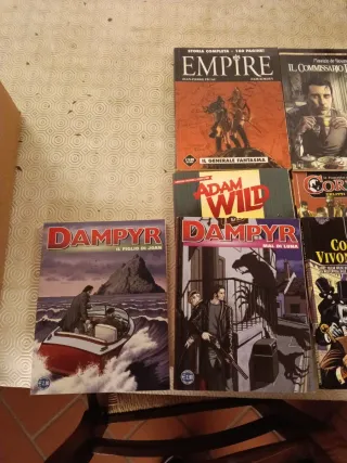 Fumetti vari Dampyr, fantomax, Adam wild, Morgan L