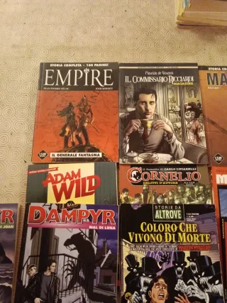 Fumetti vari Dampyr, fantomax, Adam wild, Morgan L