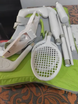 Consola Wii + Wii Fit + plataforma y accesorios