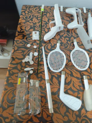 Consola Wii + Wii Fit + plataforma y accesorios