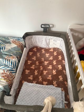 Cuna y coche para bebé