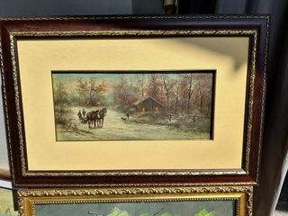 Quadro antico olio 1925