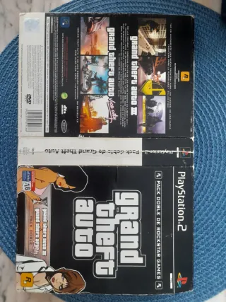 PlayStation 2 Grand Theft Auto Pack Doble