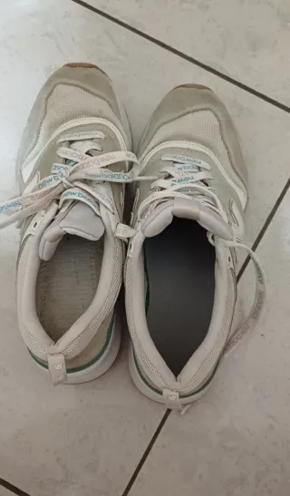 New Balance Scarpe da Ginnastica Grigio/Bianco Tg