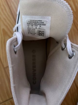 Converse Chuck Taylor All Star Blancas Mujer