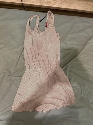 Mono Bershka rayas negras talla S