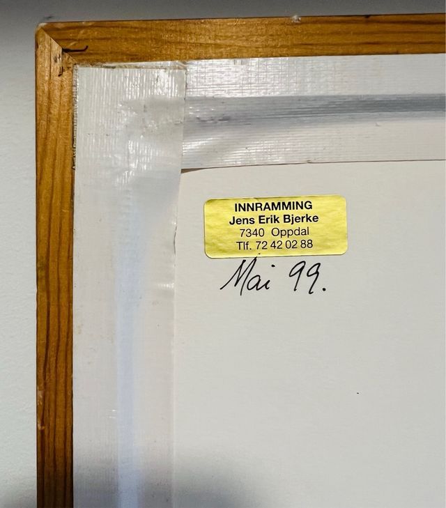 Óleo pintado a mano H.Matisse 1910, Firmado