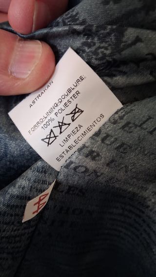 Chaquetón Piel Astrakán Berni Furs Negro