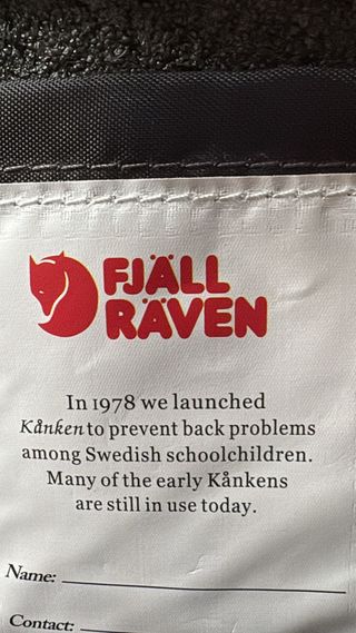 Zaino Fjallraven Kanken Grigio Originale