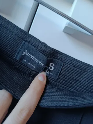 Pantalones acampanados negros, Talla S