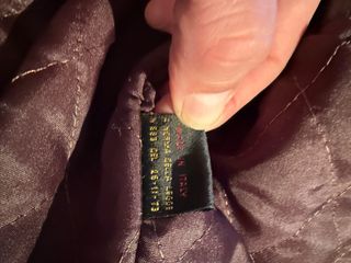 Chaqueta Piel Vintage Negra