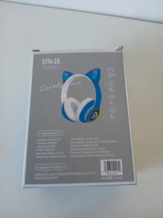 Auriculares STN-28 Orejas LED Bluetooth
