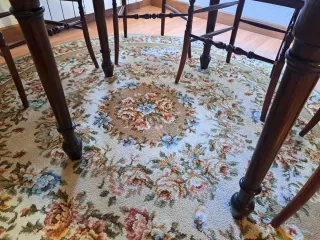 Mesa de juego cartas madera + sillas