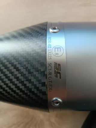 Honda NT. Escape SC Project Carbono Titanio.