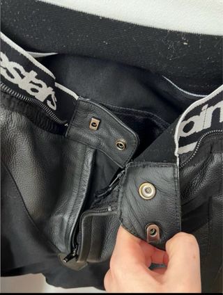 Mono de cuero Alpinestars 2 piezas