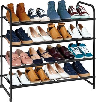 Estantería Zapatera Metálica 4 Niveles