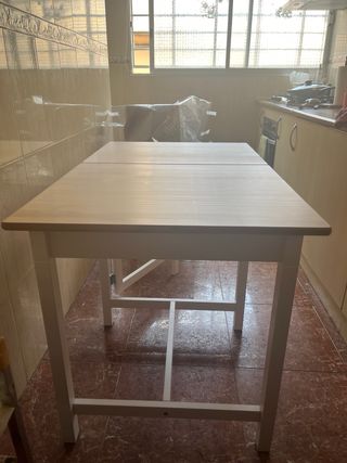 Mesa comedor abatible PINNTORP 67/124x75cm