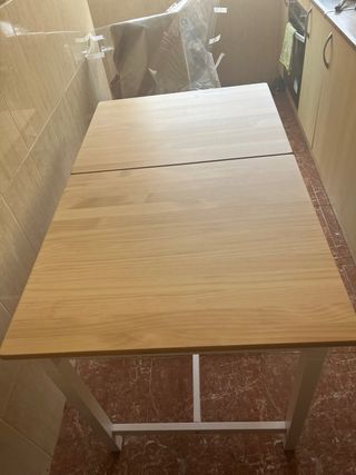 Mesa comedor abatible PINNTORP 67/124x75cm