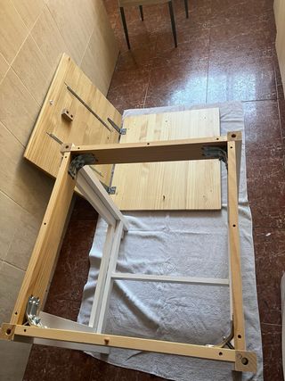 Mesa comedor abatible PINNTORP 67/124x75cm