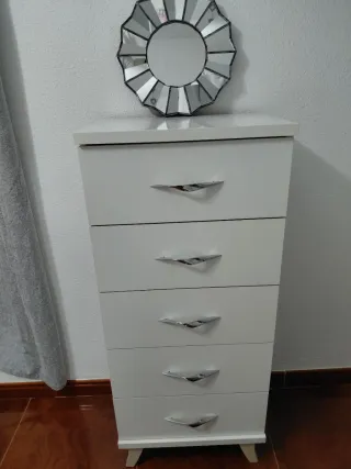 OFERTA *Dormitorio madera blanco de gran calidad y