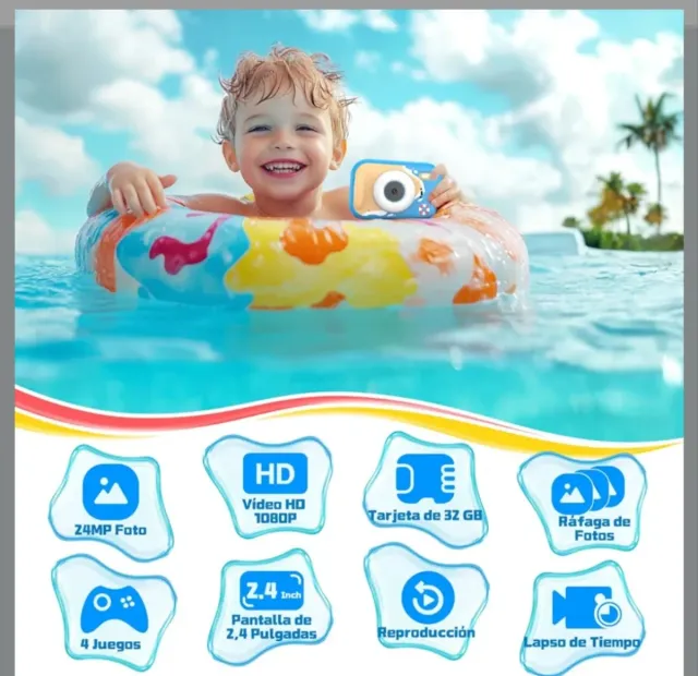 Cámara Acuática Infantil Nueva a estrenar