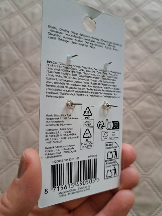 Set orecchini cuori Party Musthaves