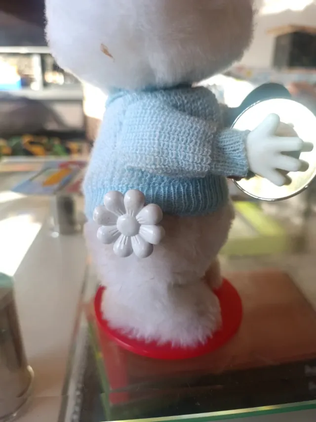 Osito saltarín saltacomba-conejo pandereta