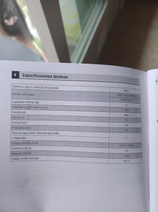 Lavadora Beko 6kg 1200 rpm