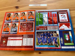 Caderneta Panini Euro 2008 Completa
