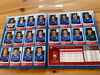 Caderneta Panini Euro 2008 Completa