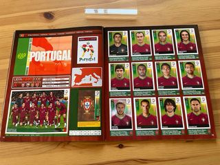 Caderneta Panini Euro 2008 Completa