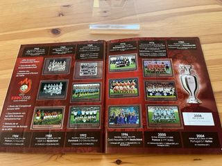 Caderneta Panini Euro 2008 Completa