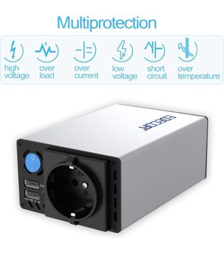Inversor Coche 12V a 230V 300W