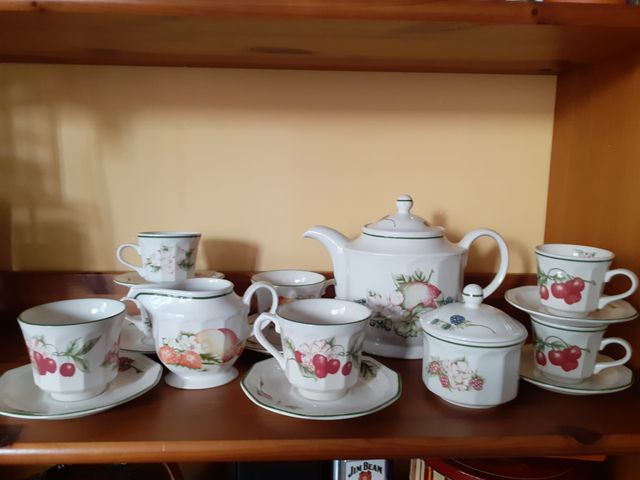 Completo, 17 piezas, juego de té / café Churchill