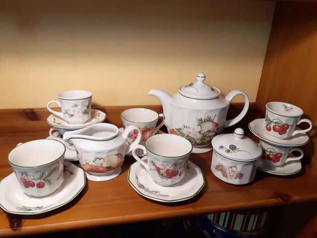 Completo, 17 piezas, juego de té / café Churchill