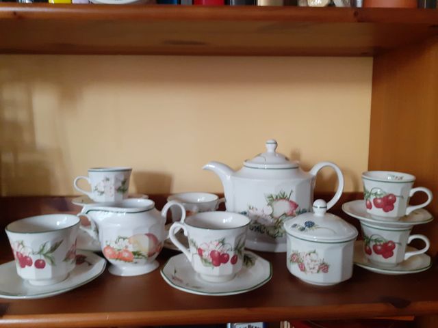 Completo, 17 piezas, juego de té / café Churchill