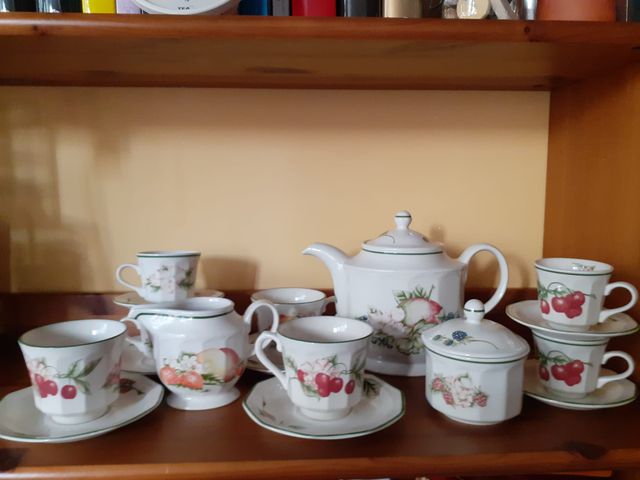 Completo, 17 piezas, juego de té / café Churchill