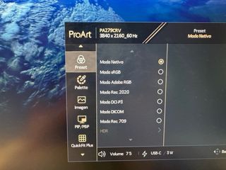 Monitor Asus PA279Q 27 Negro/Plata